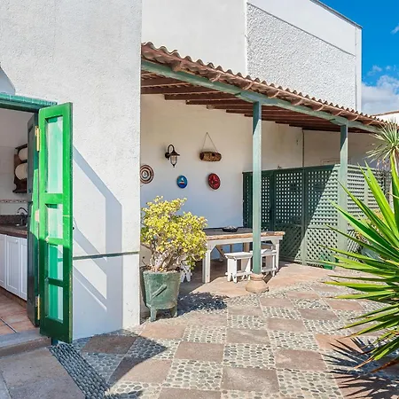 Traditional Canary House Next To The بيت للعطل بوريس دي أبونا